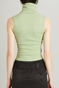 Fawn Sleeveless Turtleneck