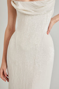 White Mid-Calf Ivy Dress