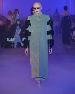 Velvet Gallery Bow Coat